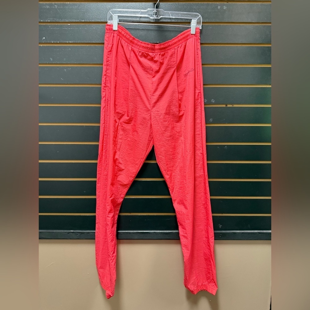 Vintage Reebok Coral Nylon Track Pants Small